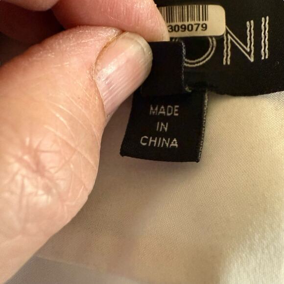 Saloni Tilly Ruffle Dress Blue Floral 100% Silk Sz 8 Whimsical Cottagecore - Picture 7 of 12